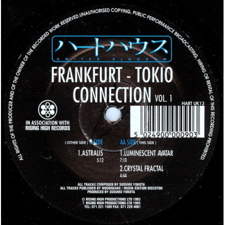 Frankfurt Tokio Connection - Astralis / Luminescent Avatar / Crystal Fractal (Vinyl)
