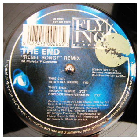 End - Rebel Song (Datura Remix / Happy Remix / Spider Man Version)