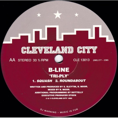 B Line - Tri-Ply (Squash / Roundabout / Cast) 12" Vinyl Record
