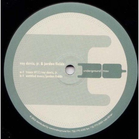 Roy Davis Jnr - Traxx #17 / Jordan Fields - Untitled Trax
