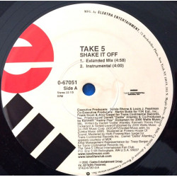 Take 5 - Shake It Off (Extended / Instrumental / radio Mix / Radio Edit / Acappella) Vinyl