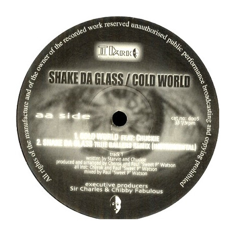 Da Regiment - Shake Da Glass (True Ballers Remix / Instrumental) / Cold World Feat Chuckie (SEALED Vinyl)
