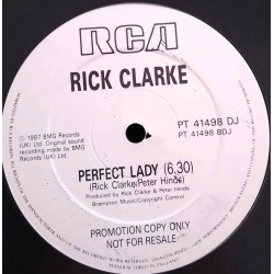 Rick Clarke - Perfect Lady (Extended) / Looking Out For You (2 Classic Streetsoul Tunes) Vinyl Promo