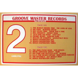 Groove Master Records - Vol 2 (16 Track LP) Dudley Moore Trio / Dee Felice Trio / John Payne Band / Dynamics / Urbaniak Group
