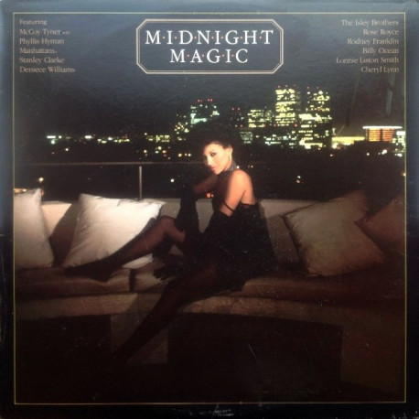 Midnight Magic - !0 Track Soul Classics LP Feat Isley Brothers / Cheryl Lynn / Rodney Franklin / Rose Royce / Phyllis Hyman