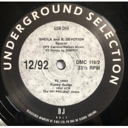 Sheila B Devotion - Spacer (Dimitri 92 Remix) / TC 1992 - Funky Guitar (UCR Remix) / Wood Allen - Airport 92 (Dakeyne Remix)