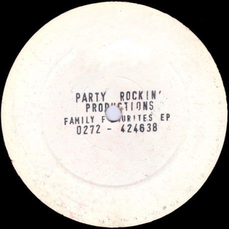 Party Rockin Productions - Family Favourites EP (3 Untitled Tracks) Vinyl Promo