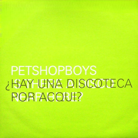 Pet Shop Boys - Discoteca (PSB Extended Mix / Trouser Enthusiasts Adventures Beyond The Stellar Empire Mix) Vinyl Promo