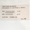 Four Seasons - December '63 (Oh What A Night) (I'm Involved) (Outrageously) / 1995 Dance Mix  (Vinyl Promo)