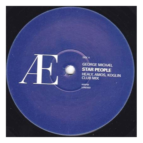 George Michael - Star People (Healy Amos Koglin Remix / Supernova Dub) Vinyl Promo