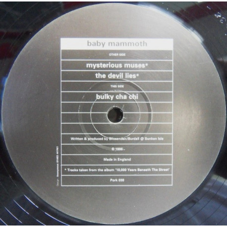 Baby Mammoth - Mysterious Muses / The Devil Lies / Bulky Cha Chi