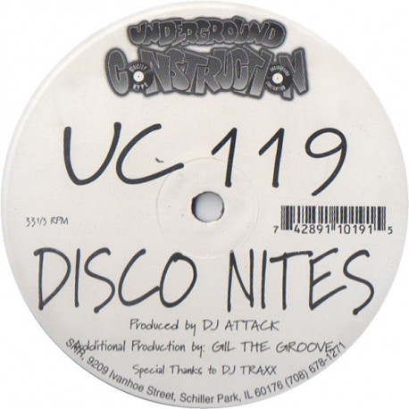 DJ Attack - Disco Nites (3 Mixes)