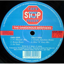 Dangerous Brothers - Cant Stop The Feelin (Grant Nelson Sunshine Mix / Nice N Easy Mix / B's Housin Mix / Beats / DJ Tool)