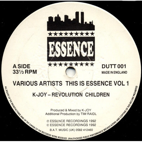 K Joy - Revolution Children / Tribeology - Tribal Life / Brooklyn Dub Allstars - Percussion