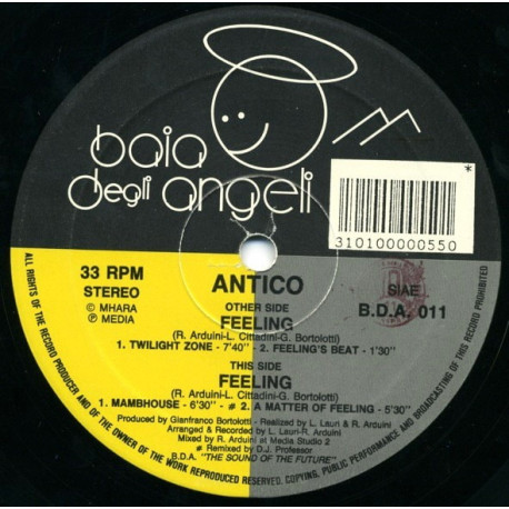 Antico - Feeling (Mambhouse / A Matter Of Feeling / Twilight Zone / Feelings Beat)