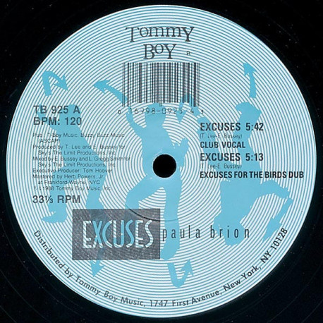 Paula Brion - Excuses (Club Vocal / Dub / Liars Choice Dub / Radio Edit)