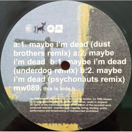 Money Mark - Maybe I'm Dead (Dust Brothers Remix / Underdog Remix / Psychonauts Remix)