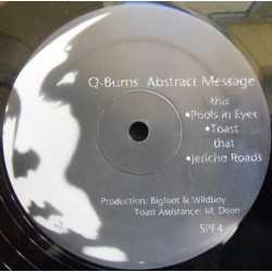 Q Burns Abstract Message - Pools In Eyes / Toast / Jericho Roads