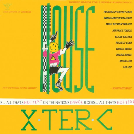 House X-Ter-C - Chicago House Classics 2LP Featuring Blake Baxter / Mr Lee / Phuture Pfantasy Club / Maurice Joshua / Model 500