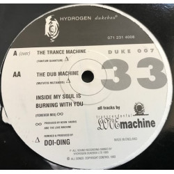 Transcendental Love Machine - The Trance Machine / The Dub Machine / Inside My Soul Is Burning With You