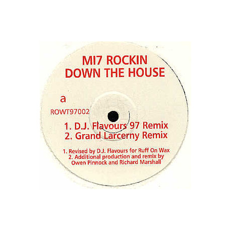 M17 - Rockin Down The House (Original Chop Mix / DJ Flavours 97 Remix / Grand Larcerny Remix / DJ Swan Remix)