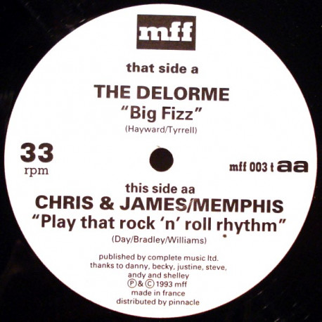 Delorme - Big Fizz / Chris & James & Memphis - Play That Rock N Roll Rhythm