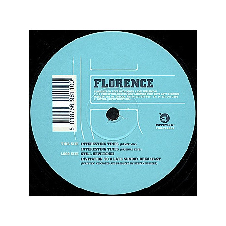 Florence - Interesting Times (Dance Mix / Original Edit) / Still Bewitched / Invitation To A Late Sunday Breakfast