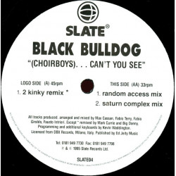 Black Bulldog - (Choirboys)....Cant You See (2 Kinky Remix / Random Access Mix / Saturn Complex Mix)