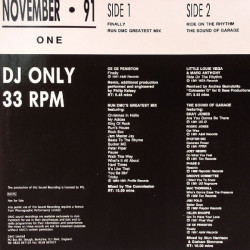 Ce Ce Peniston - Finally (Phil Kelsey Mix) / Louie Vega - Ride On The Rhythm (DMC Mix) / Run DMC Mix / Garage Mix (DMC Mixes)
