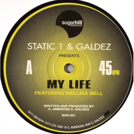 Static 1 & Galdez - My Life (Original / Galdez & Johhny Mnemonic Mix)