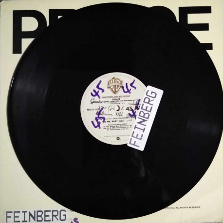 Prince - Do Me Baby (Edit) / Private Joy (Rare US Promo, Has Stickers On Cover & Label. Vinyl Looks Hardly Played)