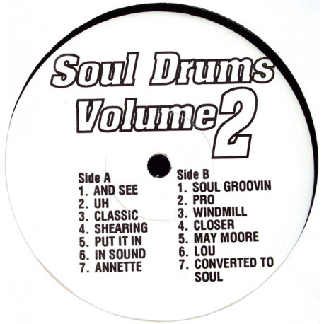 Soul Drums - Volume 2 (14 Raw Drum Breaks For DJ Use) Still In Shrinkwrap