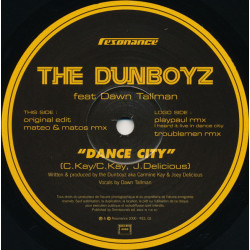 Dunboyz Featuring Dawn Tallman - Dance City (Vinyl Promo)