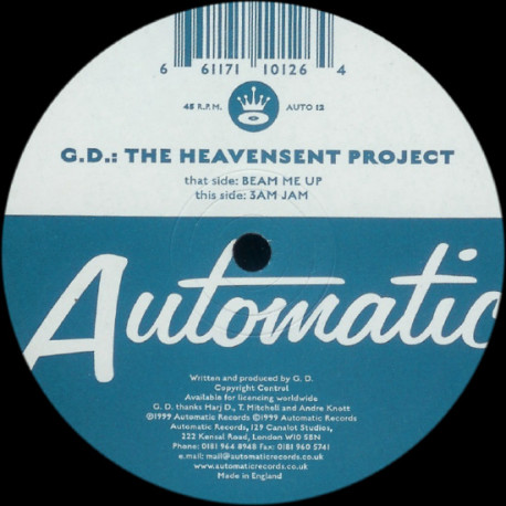 GD The Heavensent Project - Beam Me Up / 3AM Jam