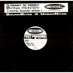 Peaky N Perky - Final Frontier (Big Country Club Mix / Pistol Packin Dub) Vinyl Promo