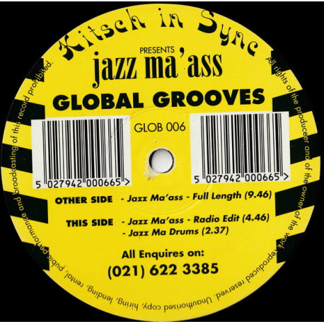 Kitsch N Sync - Jazz Ma' Ass (Full Length / Radio Edit / Drums)
