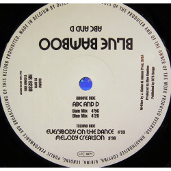 Blue Bamboo - ABC And D (Bam Mix / Blue Mix / Everybody On The Dance / Melody Creation)