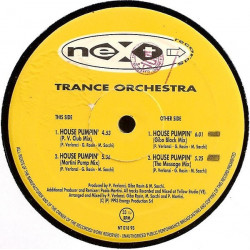 Trance Orchestra - House Pumpin (P V Club Mix / Martini Pump Mix / Gibo Black Mix / The Message Mix)