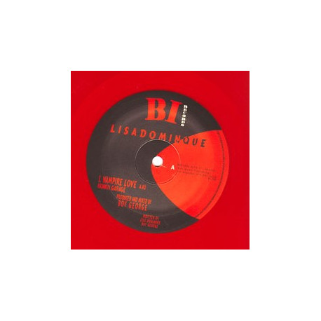 Lisa Dominique – Vampire Love (Kinki Garage) / Vamp (Garage 2 / Techno)  Red Vinyl