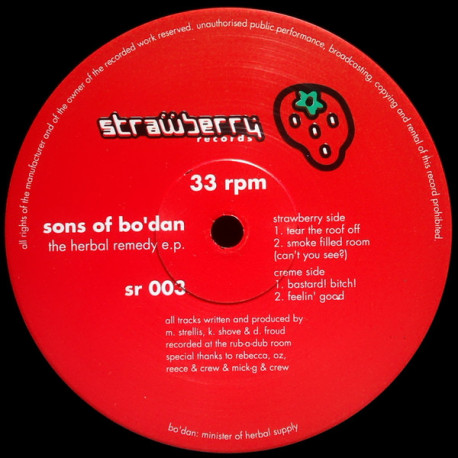 Sons Of Bo'Dan - Tear The Roof Off / Smoke Filled Room / Bastard Bitch / Feelin Good