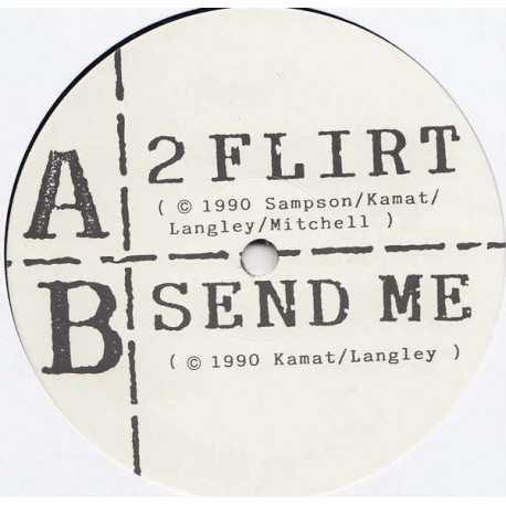 Ash - Send Me (3 Mixes) / 2 Flirt (3 Mixes) Rare Streetsoul