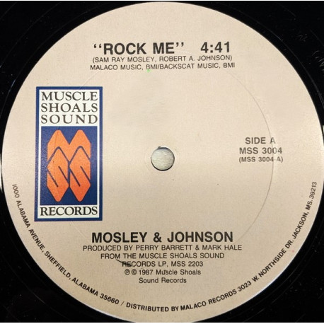 Mosley & Johnson - Rock Me / Music From My Soul