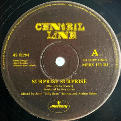 Central Line - Surprise (2 Jellybean Mixes) Vinyl Promo