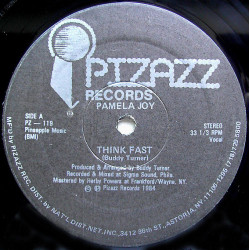 Pamela Joy - Think fast (Vocal / Instrumental) 12" Vinyl Record
