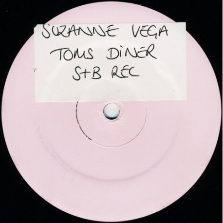 Suzanne Vega - Toms Diner (2 Mixes) Original Bootleg Vinyl Before A&M Licensed It.