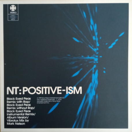 NT - Postive-Ism (LP Version / 3 Black Eyed Peas Mixes / Vibrolux Mix) 12" Vinyl