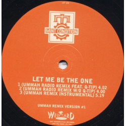 Mint Condition - Let Me Be The One (2 Ummah Radio Mix / Ummah Instrumental / Acappella) Vinyl Promo