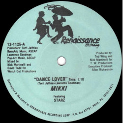 Mikki - Dance Love (Extended / Dub / Radio Edit)  Rare Vinyl