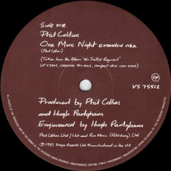 Phil Collins - One More Night (Extended Version) / I Like The Way
