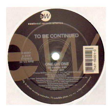 To Be Continued - One By One (CD Version / Remix / Jazz Remix / Remix Dub)